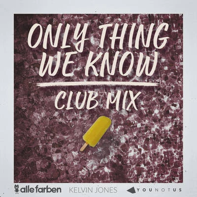 Alexander Tidebrink/Alle FarbenOnly Thing We Know (Club Mix)