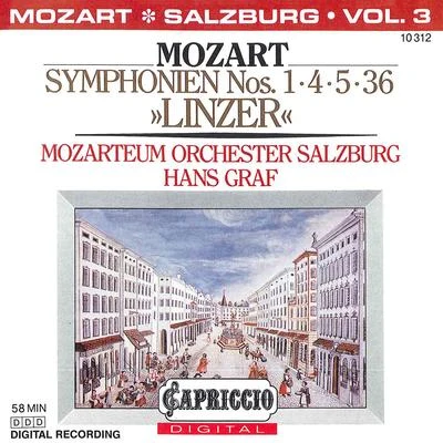 The Salzburg Mozateum Orchestra/Hans GrafMozart, W.A.: symphonies, Vol. 3 (Salzburg Mozart EU M orchestra, graf) - no是. 1, 4, 5, 36, Linz