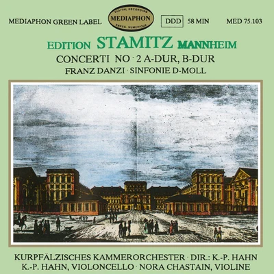 Klaus-Peter HahnLuigi BoccheriniLes Soloists de BourgogneEdition Stamitz Mannheim, Vol. 3