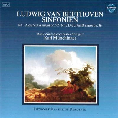 Radio-Sinfonieorchester Stuttgart/Academy of St. Martin in the Fields/Sir Neville Marriner/Christopher Parkening/Gerd Berg/Fabio Biondi/Iona Brown/Nicolas Bartholomee/Frank Richter/Dietmar WolfBeethoven: Symphonies No. 7 in A Major Op. 92 & No. 2 in D Major Op. 36