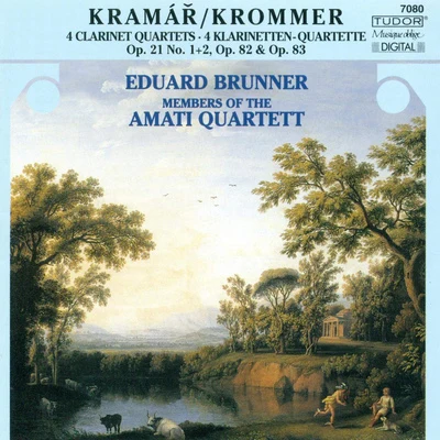 Eduard BrunnerKROMMER, F.: Clarinet Quartets, Opp. 21, 82, 83 (Brunner, Amati Quartet)