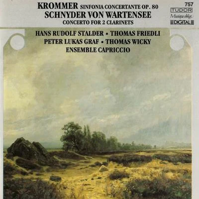 Peter-Lukas GrafKROMMER, F.: Sinfonia Concertante, Op. 80SCHNYDER VON WARTENSEE, F.X.: Concerto for 2 Clarinets (Graf, Stalder, Friedli, Wicky, Ensemble Capriccio)