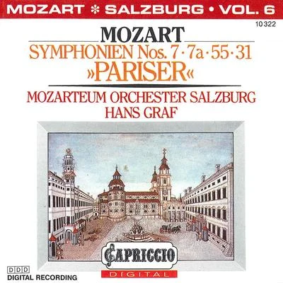 Hans GrafMOZART, W.A.: Symphonies, Vol.6 (Salzburg Mozarteum Orchestra, Graf) - Nos. 7, 7a, 31, 55