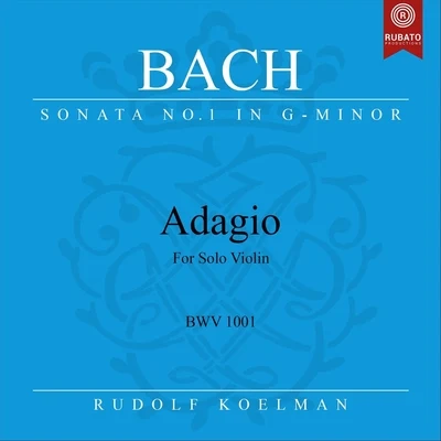 Rudolf KoelmanViolin Sonata No. 1 in G Minor, BWV 1001: I. Adagio