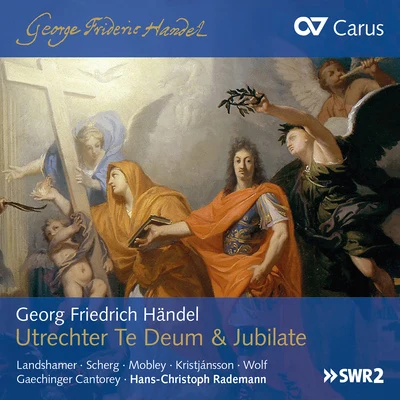 Uwe StickertHans-Christoph RademannDresdner BarockorchesterJohann David HeinichenHANDEL, G.F.: Te Deum, "Utrecht"Jubilate, HWV 279 (Landshamer, Scherg, Mobley, Kristjánsson, A. Wolf, Gaechinger Cantorey, Rademann)