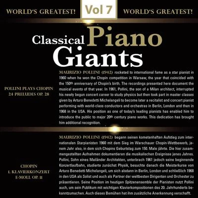 Maurizio PolliniClassical - Piano Giants, Vol.7