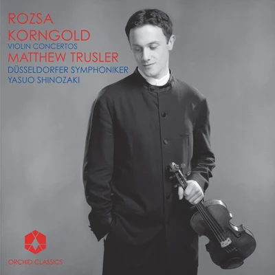 Stephen Stirling/Gemma Rosefield/Matthew Trusler/Emma Johnson/Gordon BackROZSA, M.: Violin Concerto, Op. 24KORNGOLD, E.W.: Violin Concerto, Op. 35 (Trusler, Dusseldorf Symphony, Shinozaki)