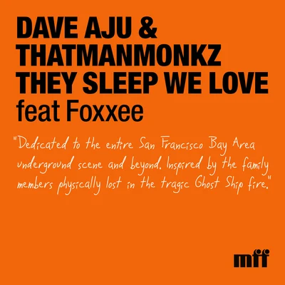 Dave AjuThey Sleep We Love (feat. Foxxee)