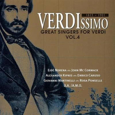 Philharmonic Orchestra/Rosa Ponselle/Rosario BourdonGreat Singers for Verdi (Vol.4)