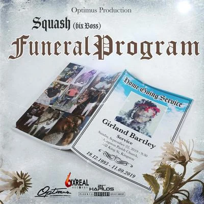 Squash/Sky BadFuneral Program