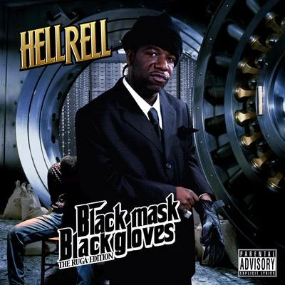 Hell Rell/spud mackBlack Mask Black Gloves