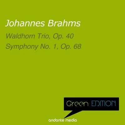 André Jouve/Württemberg State Opera Orchestra Stuttgart/Alfred Scholz/Munich Symphony OrchestraGreen Edition - Brahms: Waldhorn Trio, Op. 40 & Symphony No. 1, Op. 68