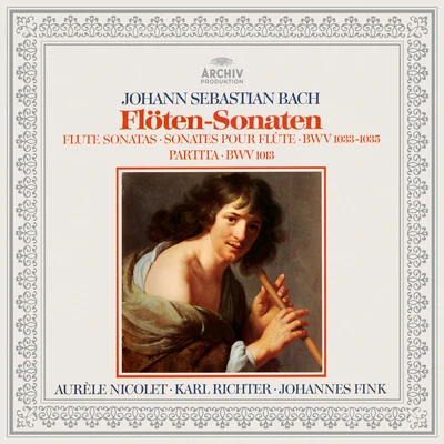 Karl RichterBach: Partita BWV 1013, Flute Sonatas BWV 1033, 1034 & 1035