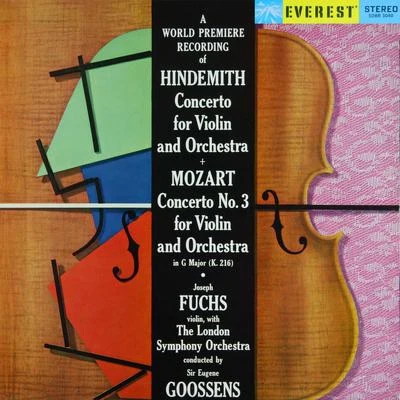 Joseph FuchsCyril ScottHindemith: Violin Concerto & Mozart: Violin Concerto No. 3 (Transferred from the Original Everest Records Master Tapes)