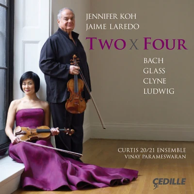 Jennifer Koh/John HarbisonBACH, J.S.: Concerto for 2 Violins, BWV 1043CLYNE, A.: Prince of CloudsGLASS, P.: Echorus (Two x Four) (Jennifer Koh, J. Laredo)