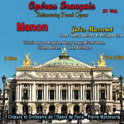 Jules Massenet/Charles-François Gounod/Victoria de los Ángeles/Andre Cluytens/Alceo Galliera/PHILHARMONIA ORCHESTRA/Gaetano Donizetti/Francesco Cilea/Boris Christoff/Georges BizetRediscovering French Operas in 21 Volumes - Vol. 1021 : Manon