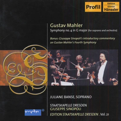 Gustav MahlerMahler, G.: Symphony No. 4 (Edition Staatskapelle Dresden, Vol. 21)