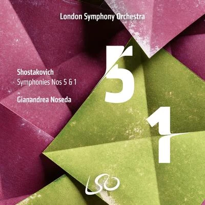 Danish National Concert Choir/Adam Riis/Steffen Bruun/Anna Maria Chiuri/Stephan Rügamer/Gianandrea Noseda/Danish National Symphony Orchestra/Michael NagyShostakovich: Symphonies Nos. 5 & 1