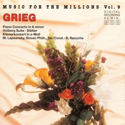 Slovak Philharmonic OrchestraMusic For The Millions Vol. 9 - Edvard Grieg