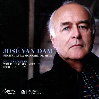 José Van DamRecital at La MonnaieDe Munt