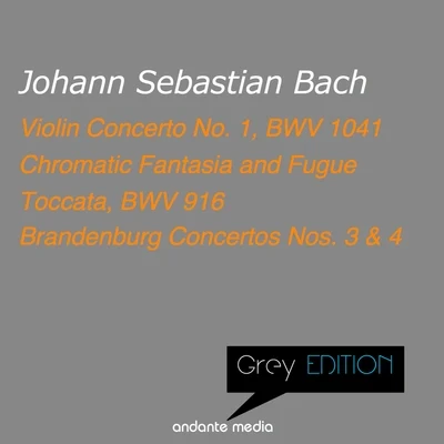 Musici di San Marco/Christiane Jaccottet/Alberto Tozzi/Francesco Macci/Tomaso VecciGrey Edition - Bach: Violin Concerto No. 1, BWV 1041 & Toccata, BWV 916