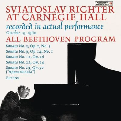 Sviatoslav Richter/Stanislaw Wislocki/Warsaw National Philharmonic OrchestraSviatoslav Richter Live at Carnegie Hall - All Beethoven Program