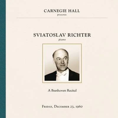 Sviatoslav Richter/Stanislaw Wislocki/Warsaw National Philharmonic OrchestraSviatoslav Richter at Carnegie Hall, New York City, December 23, 1960