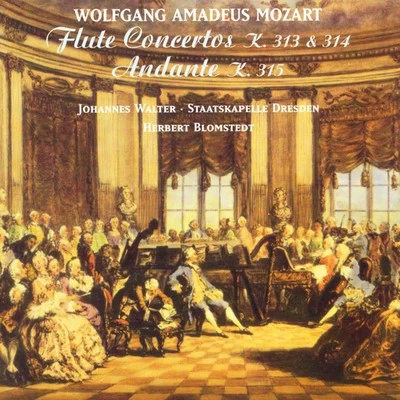 Dresdner KammersolistenJohannes WalterWolfgang Amadeus Mozart: Flute Concertos Nos. 1 and 2Andante, K. 315 (Walter, Dresden Staatskapelle, Blomstedt)