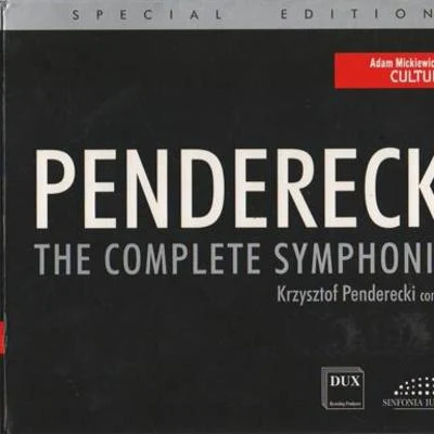 Dawid Runtz/Krzysztof Penderecki/Polish Sinfonia Iuventus Orchestra/Piotr PrzedboraPenderecki: The Complete Symphonies