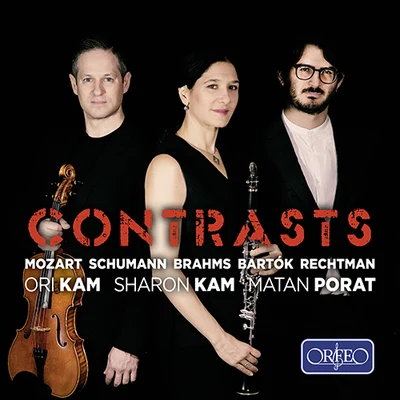 Sharon KamFrancois LeleuxDiemut SchneiderStefan SchweigertHiroaki AoeBarbara StegemannMarie Luise NeuneckerOzan CakarDag JensenTanja TetzlaffChamber Music - MOZART, W.A.SCHUMANN, R.BRAHMS, J.BARTÓK, B.RECHTMAN, I. (Contrasts) (S. and O. Kam, P. Matan)