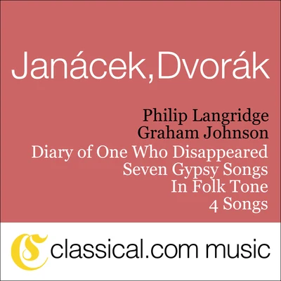 Soraya Mafi/Graham Johnson/François Le RouxAntonín Dvorák, In Folk Tone, Op. 73