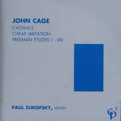 John Cage/Gunter Wand/Robert Schumann/Arthur Fiedler/George Feyer/Martin Jacoby/Alice Kirwan/Morton Gould/Wilhelm Backhaus/Artur PizarroJohn Cage - Violin Music