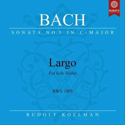 Rudolf Koelman/Brusk ZanganehViolin Sonata No. 3 in C Major, BWV 1005: III. Largo