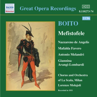 Arrigo BoitoBoito: Mefistofele (De Angelis, Favero, Melandri) (1931)