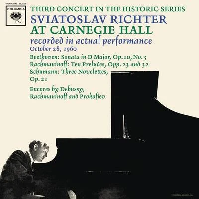 Witold Rowicki/Sviatoslav Richter/Stanislaw Wislocki/Warsaw National Philharmonic OrchestraSviatoslav Richter Recital -Live at Carnegie Hall, October 28, 1960