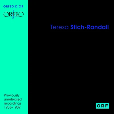 Orchestre Symphonique de Vienne/Ira Malaniuk/Teresa Stich-Randall/Waldemar Kmentt/Kurt Böhme/Karl Bohm/Chœur de lopéra de VienneOpera Arias (Soprano): Stich-Randall, Teresa - VERDI, G.MOZART, W.A.PUCCINI, G.BELLINI, V.TCHAIKOVSKY, P.I.STRAUSS, R.