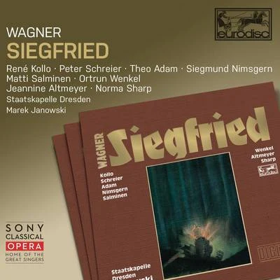 Andreas Schager/Christoph Filler/Joanne Marie D‘Mello/Leipzig MDR Radio Choir/Frankfurt Radio Symphony Orchestra/Marek Janowski/Lise Davidsen/Corinna Kirchhoff/Sofia Fomina/Peter SimonischekWagner: Siegfried