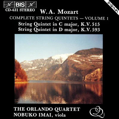 Nobuko ImaiMOZART: Complete String Quintets, Vol. 1