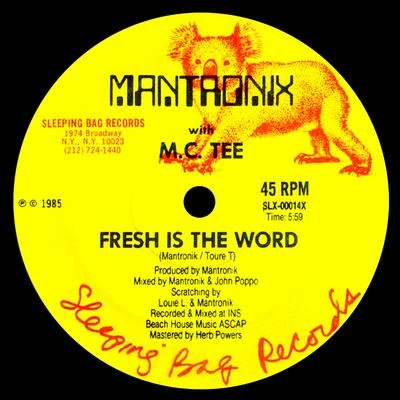 MantronixFresh Is the Word