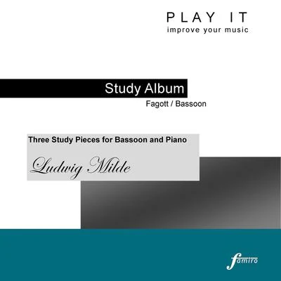 Leopold Mozart/Denette Whitter/Play ItThree Study Pieces for Bassoon and Piano