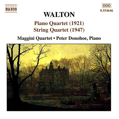 Peter DonohoeWALTON: String QuartetPiano Quartet