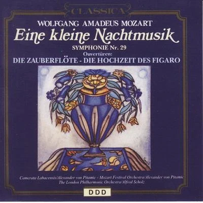 André Jouve/Württemberg State Opera Orchestra Stuttgart/Alfred Scholz/Munich Symphony OrchestraWolfgang Amadeus Mozart: Eine kleine Nachtmusik, Symphony No. 29 & Ouvertures from The Marriage of Figaro and The Magic