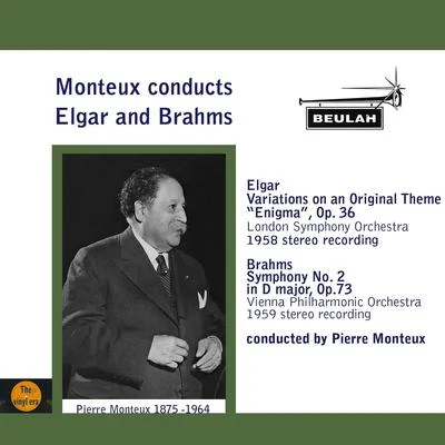 Pierre MonteuxMonteux Conducts Elgar and Brahms