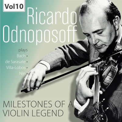 Margit OpawskyLeo LarsenWalter GoehrAmsterdams Philharmonisch OrkestMilestones of a Violin Legend: Ricardo Odnoposoff, Vol. 10