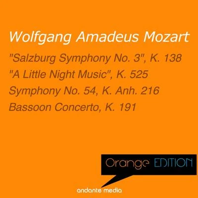 Paul Kantschieder/Kamil Sreter/Capella IstropolitanaOrange Edition - Mozart: "A Little Night Music", K. 525 & Bassoon Concerto, K. 191