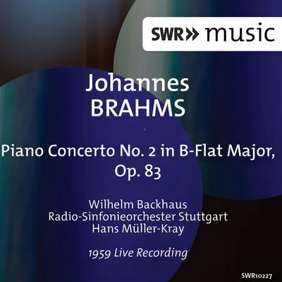 Wilhelm BackhausBrahms: Piano Concerto No. 2 in B-Flat Major, Op. 83 (Live)