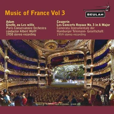 Paris Conservatoire Orchestra/Albert WolffMusic of France, Vol. 3