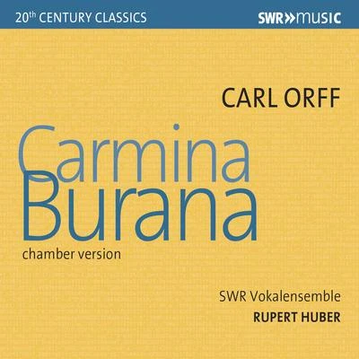 Alison BrownerStephan GenzFreiburger VokalensembleMichail SchelomianskiWolfgang SchäferKonradin KreutzerThomas HansORFF, C: Carmina Burana (arr. for soloists, choruses, 2 pianos and percussion) (Stuttgart Vocal Ensemble, R. Huber)