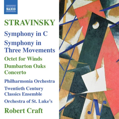 Robert Craft/Columbia Symphony OrchestraSTRAVINSKY, I.: Symphony in CSymphony in 3 MovementsOctetDumbarton Oaks (Craft) (Stravinsky, Vol. 10)