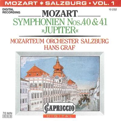 Hans GrafMOZART, W.A.: Symphonies, Vol.1 (Salzburg Mozarteum Orchestra, Graf) - Nos. 40 and 41, "Jupiter"